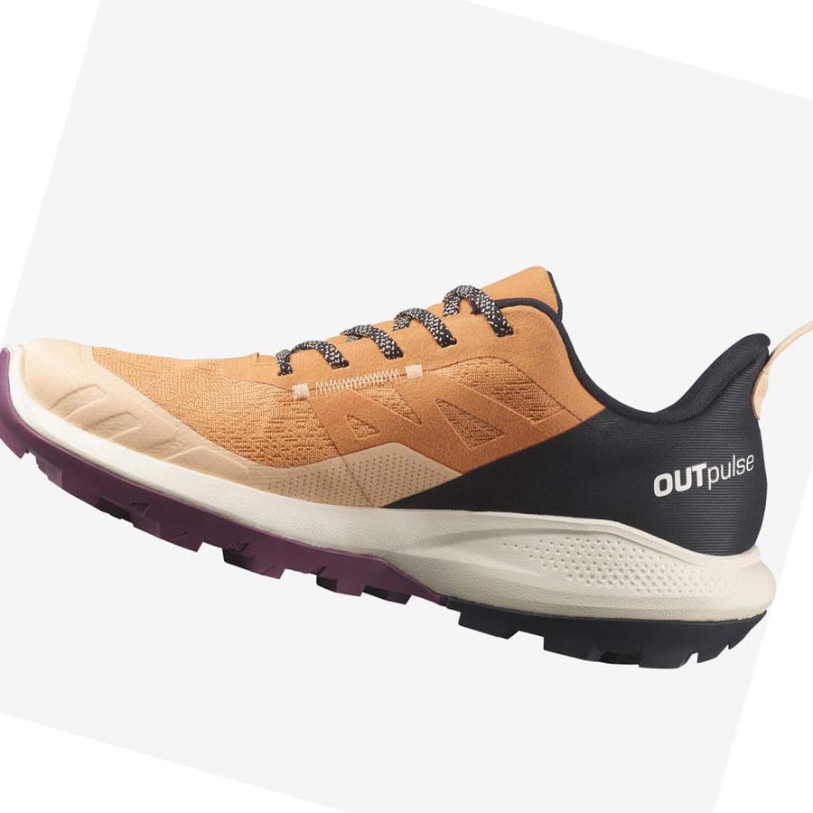 Tenis Senderismo Salomon WoOUTPULSE GORE-TEX Mujer Marrom | MX 2839AHK